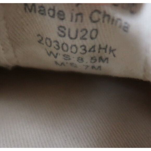 Madewell Shoes Womens 8.5 Sneaker Sidewalk Slip On Paint Splatter Comfort Casual - Picture 12 of 13